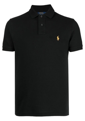 Polo Ralph Lauren embroidered-pony polo shirt - Black
