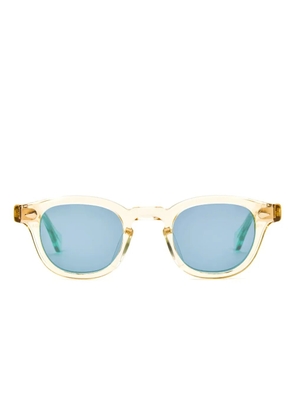 JULIUS TART OPTICAL round-frame sunglasses - Yellow
