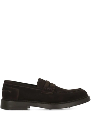 Doucal's penny adler flat shoes - Brown