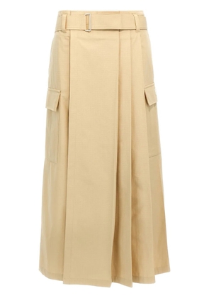 Kenzo cotton cargo skirt - Neutrals