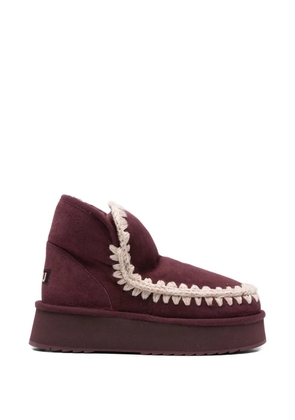 Mou Moni Eskimo platform boots - Purple
