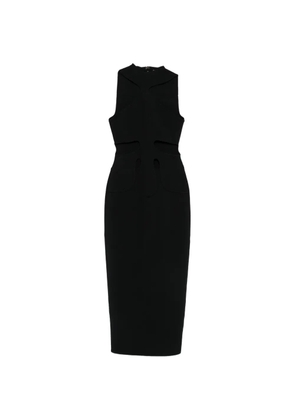 Cult Gaia cut-out midi dress - Black