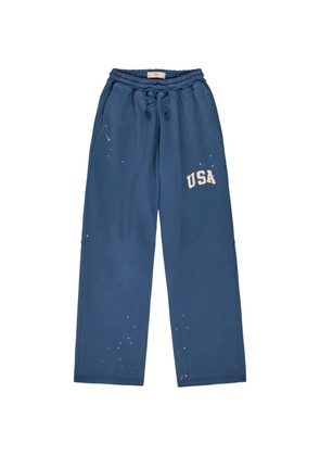 Cherry LA appliqué track pants - Blue