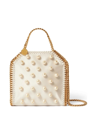 Stella McCartney pearl-embellished tote bag - Neutrals