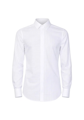 Les Hommes Urban striped shirt - White