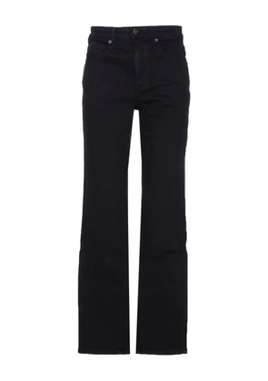 KHAITE zip-fly button jeans - Black