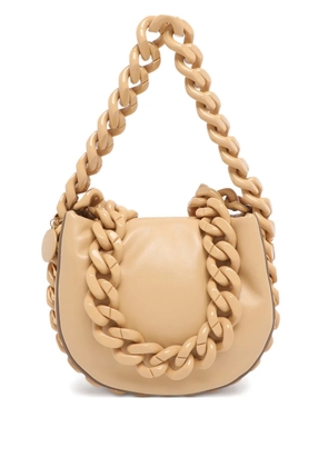 Stella McCartney Pre-Owned puffy-chain shoulder bag - Neutrals