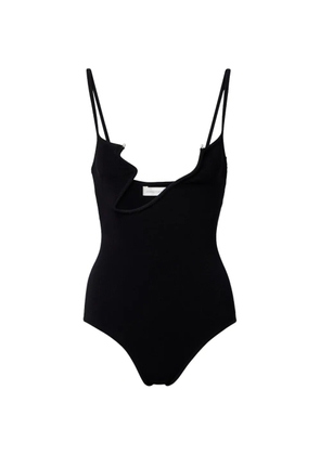 Christopher Esber Odessa Arced knitted bodysuit - Black