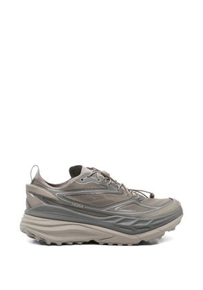 HOKA Stinson One7 pull-tab sneakers - Brown