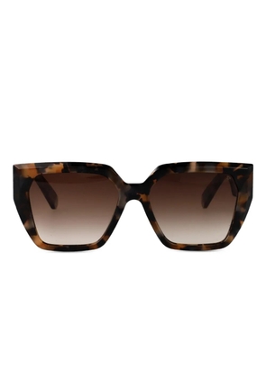 Philipp Plein Eyewear tortoiseshell sunglasses - Brown