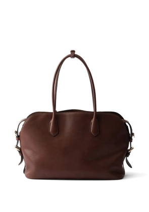 Prada top handle shoulder bag - Brown