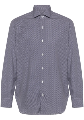 Barba graphic-print shirt - Blue