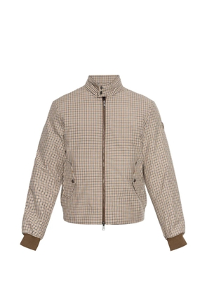 Moncler Almogordo reversible checked padded jacket - Neutrals
