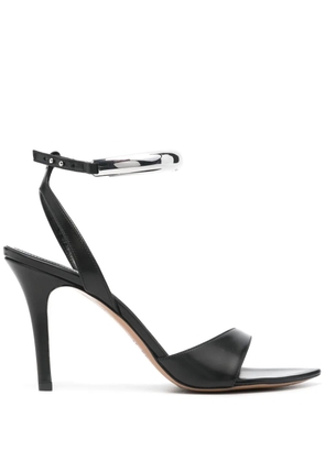 ISABEL MARANT Yluan 80mm leather sandals - Black