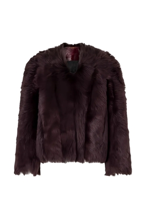 Chloé shearling jacket - Purple