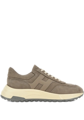 Hogan Hyperlight logo-appliqué sneakers - Brown