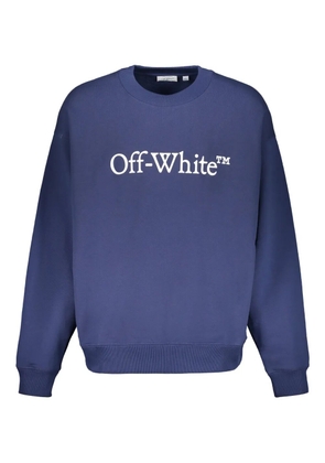 Off-White printed sweatshirt - Blue