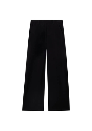 GCDS pleated-design trousers - Black