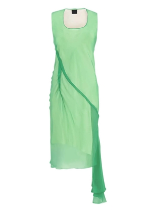 Givenchy ruffled silk dress - Green