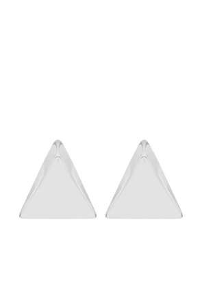 Federica Tosi pyramid-shaped earrings - Silver