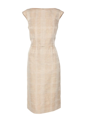 Tory Burch jacquard dress - Neutrals