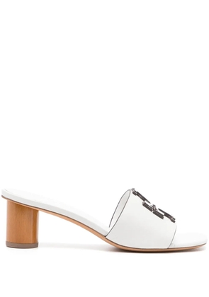 Tory Burch 55mm Ines leather sandals - White
