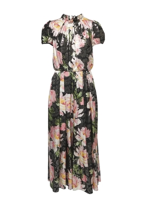 Dolce & Gabbana Pre-Owned floral maxi dress - Black
