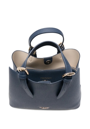 TWINSET buckle-detail tote bag - Blue