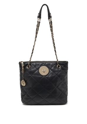 DKNY Vintage quilted leather shoulder bag - Black