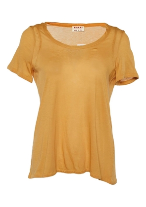 Marni Pre-Owned cotton T-shirt - Yellow