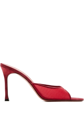 Amina Muaddi 95mm Alexa sandals - Red