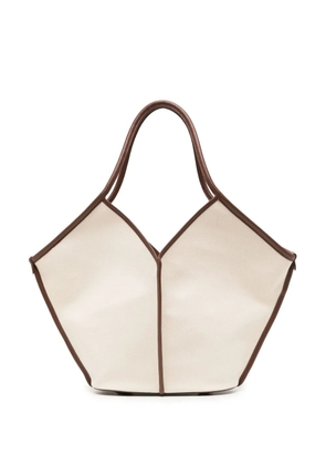 Hereu Calella canvas tote bag - Neutrals