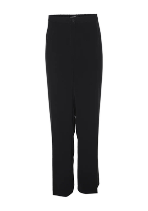 ELENA MIRO` tonal-stitching trousers - Blue