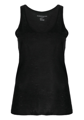 Majestic Filatures linen tank top - Black