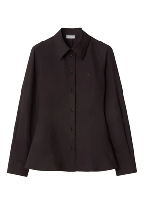 Burberry Equestrian Knight-motif shirt - Brown