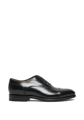Ortigni cap-toe flat Oxford shoes - Black