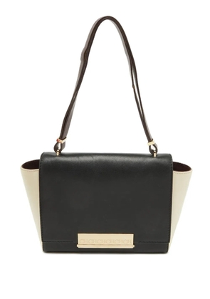 Carolina Herrera Vintage Pre-owned two-tone tote bag - Black