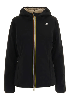 K-Way Lily hooded puffer jacket - Black