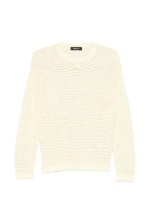 Fabiana Filippi crew-neck sweater - Yellow