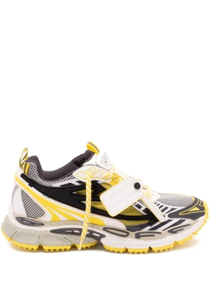 Off-White textured-sole lace-up sneakers