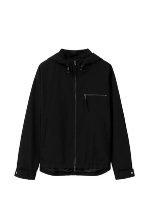 Wooyoungmi hooded zip-up jacket - Black