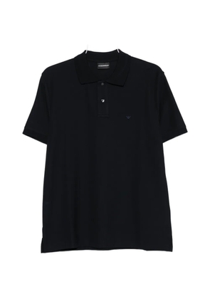 Emporio Armani short-sleeve polo shirt - Blue