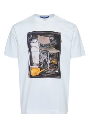 Junya Watanabe MAN photographic-print T-shirt - White