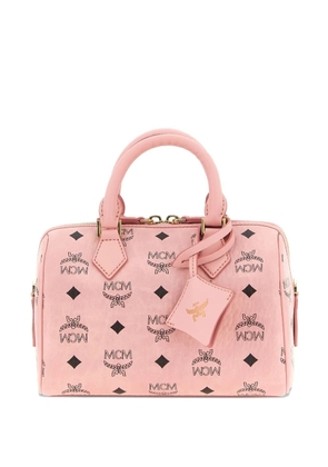 MCM Ella monogram Boston tote bag - Pink