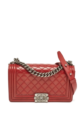 CHANEL Pre-Owned Boy Chanel shoulder bag - Red