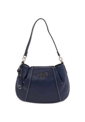LIU JO medium logo tote bag - Blue