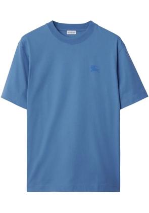 Burberry Equestrian Knight cotton T-shirt - Blue