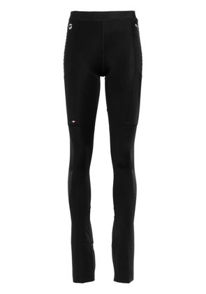 Coperni X Puma rubberised-logo leggings - Black