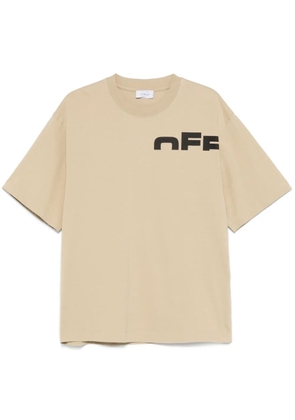 Off-White Shared logo T-shirt - Neutrals
