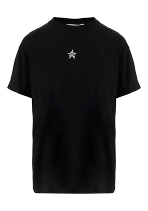 Stella McCartney embellished star T-shirt - Black